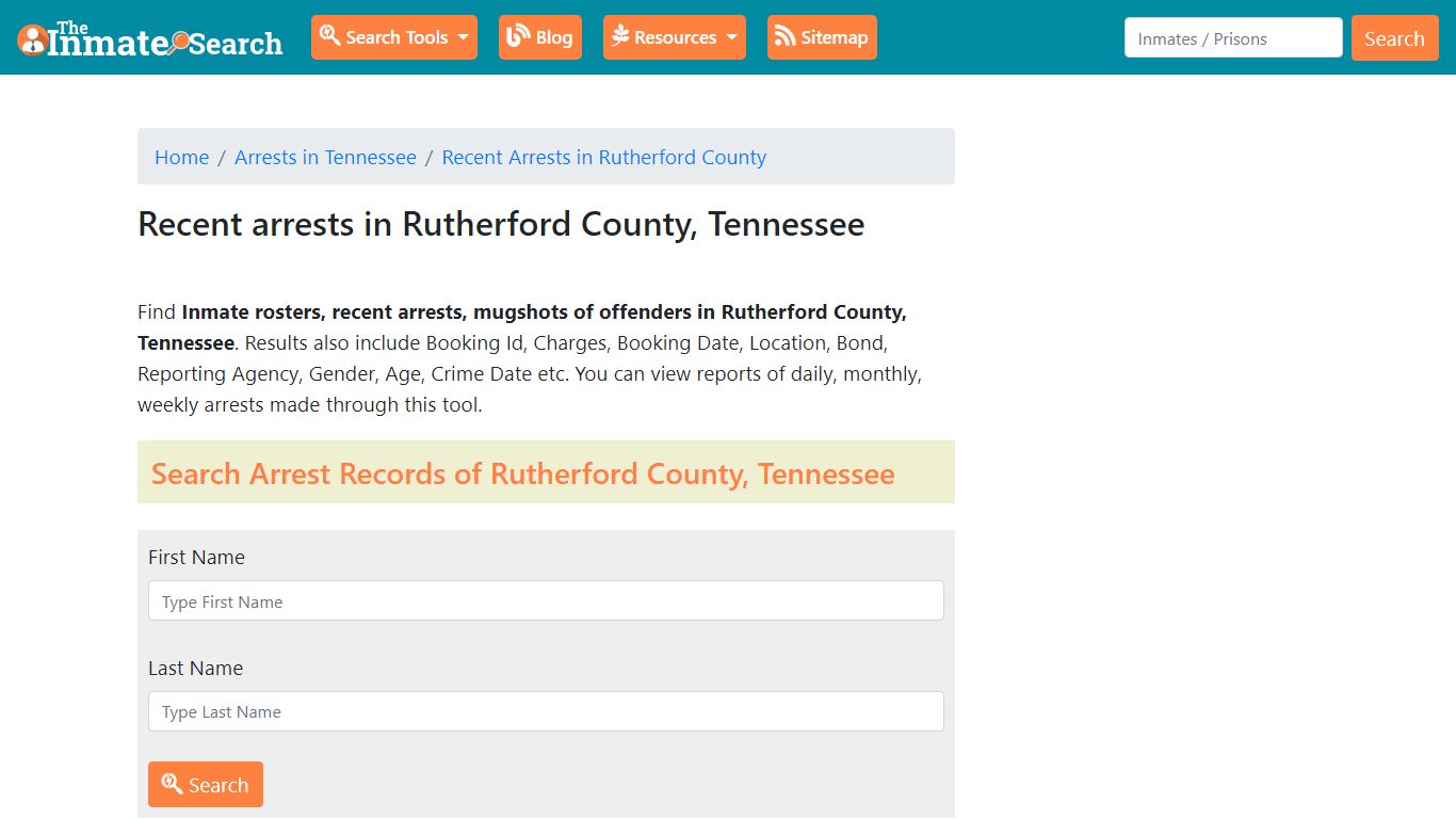 Recent arrests in Rutherford County, Tennessee | Mugshots ...